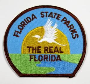 Parche de los Parques Estatales de Florida The Real Florida Bird Sunset bordado de colección - Imagen 1 de 6