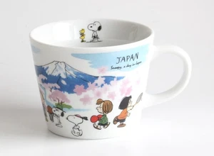 Mug TOKYO JAPAN 340ml Snoopy World Travel Mug - Picture 1 of 6