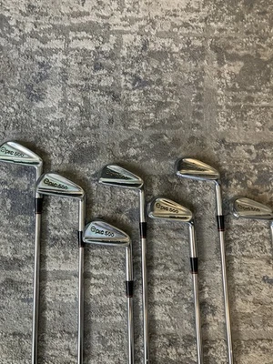 Vintage Spalding Epic 500 Golf Clubs RH 3-9 - Image 1 of 4