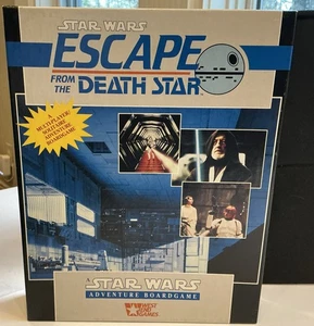 1990  - Star Wars Escape from the Death Star Board Game West End 40207; 💯 VG+ - Picture 1 of 7