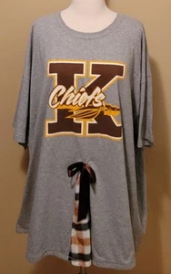 CUTE!! NFL KANSAS CITY CHIEFS COTTON/POLYESTER GILDAN MATERNITY T-SHIRT SZ 3XL - Picture 1 of 17