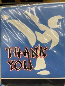 Karate Birthday Gift Thank You Notes ~ 8 Sealed Thank You Notes and Envelopes - Picture 1 of 1