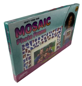 Craft Your Own Mosaic Photo Frame Ages 8+ New Sealed Award Winning Brand - Imagen 1 de 7