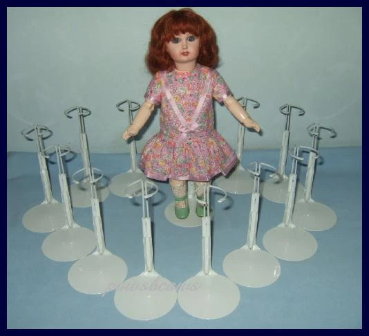 One Dozen 12 Kaiser Doll Stands for LITTLEST ANGEL Tiny Terri Lee BLEUETTE - Image 1 of 2