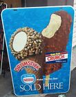 Nestle Ice Cream Sold Here Double Sided Metal Sign Milk Dairy Farm Country Store