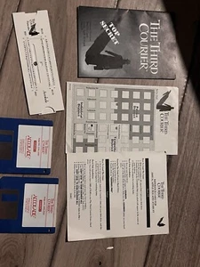 Accolade: The Third Courier (Commodore Amiga, 1989) DISKS + MANUALS ONLY - Picture 1 of 9