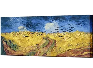 Vincent van Gogh, Wheat Field with Crows, Ready To Hang Wall Decor, Canvas - Picture 1 of 5