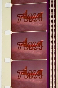 TWA PRESENTS SHORT 16MM FILM MOVIE ROLLED NO REEL H113 - Imagen 1 de 4