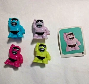 CRAZY BONES GOGO # 78 TAN CHIA 4 DIVERSI COLORI INDIVIDUALI + ADESIVO Limited - Foto 1 di 6