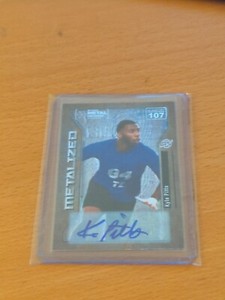 2021 Skybox Metal Universe Champions - Metalized Rookies Silver Autograph...