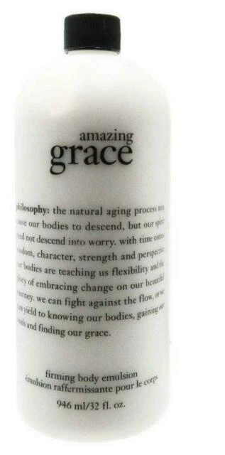 Philosophy Grace Firming Body Emulsion Lotion Amazing Grace 32oz Pump
