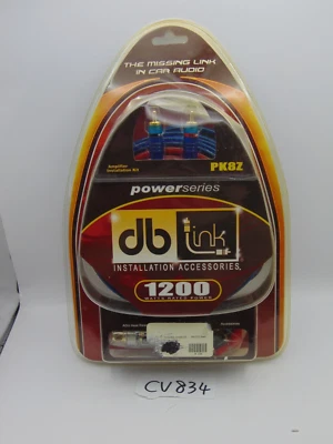 Db Link 8-gauge Competition Series Amplifier 1200 Watts Installation Kit PK8Z - Image 1 of 4