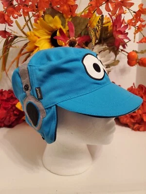 Sesame Street & Coppertone 50+ UPF  ~ Cookie Monster 🍪 Sun Hat Size 4T/5T *New* - Image 1 of 4