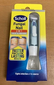Scholl 2 in 1 Fungal Nail Treatment Faster Penetration Lasting Results *NEW * - Picture 1 of 3