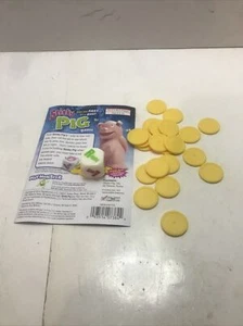 PlayMonster Stinky Pig Game Replacement Dice & 11 Chips & Instructions￼ - Picture 1 of 1