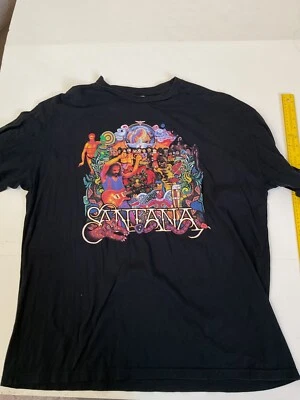 Camiseta Santana Vintage Años 90 Banda de Rock Latino Camiseta Para Hombre 2XL Foto 1 de 3