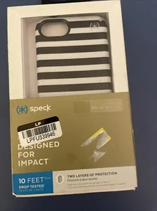 Speck Presidio Inked Case For iPhone SE2022 SE2020 iPhone 8/7 4.7" Striped New - Picture 1 of 4