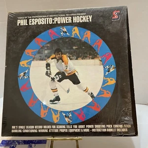 Phil Esposito Power Hockey Instructional LP Sports Stars Enterprises Bruins VG - Picture 1 of 11