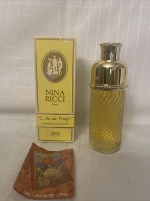 Botella de perfume vintage Nina Ricci L' Air du Temps París - Hecho en Francia 108 ml Foto 1 de 4