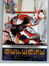 2006-07 Upper Deck MVP Last Line of Defense #LL3 Henrik Lundqvist (ref 130822)