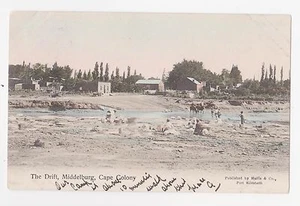 Middleburg, Colonia del Cabo, Sudáfrica, La Deriva, Usado, C.o.G.H, Sello, Middleburg, 1908 - Imagen 1 de 2
