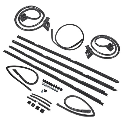 17Pcs Door Tailgate Weatherstripping Seal Kit For 1978-1987 Complete El Camino - Image 1 of 4