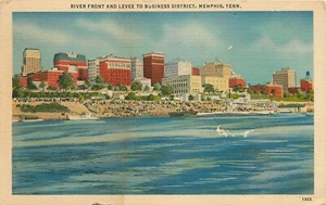 Postal Waterfront Levee Business District Memphis Tennessee TN - Imagen 1 de 2