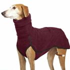 Dog Jumpsuit Pet Clothes Fleece Dog High Collar Coat Winter Warm Large Jumper