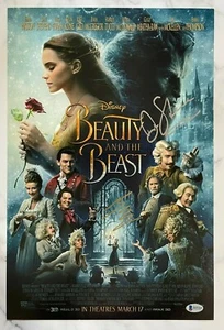 Die Schöne und das Biest signed Autogramm 12x18 Foto Disney McGregor Stevens BECKETT - Bild 1 von 1