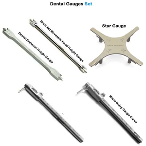 Dental Bracket Height Gauges Moveable Head Micro Boley Gauge Star Orthodontic CE - Picture 1 of 7