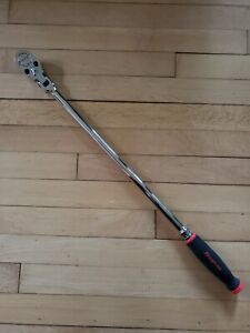 *New* Snap On SHLF80A 1/2" RED Flex Head Soft Grip Ratchet FREE PRIORITY
