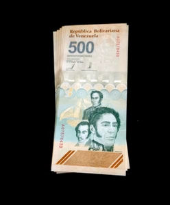 30 x VENEZUELA 500 BOLIVARES DIGITALI -2024 / 500 milioni ridenominati UNC - Foto 1 di 3