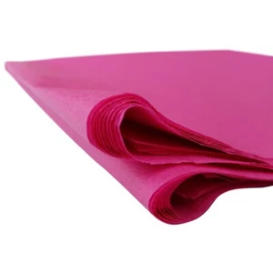 15x20" CERISE TISSUE PAPER 375X500MM SOFT ACID FREE SHEETS FOR GIFT WRAPPING - Picture 1 of 4