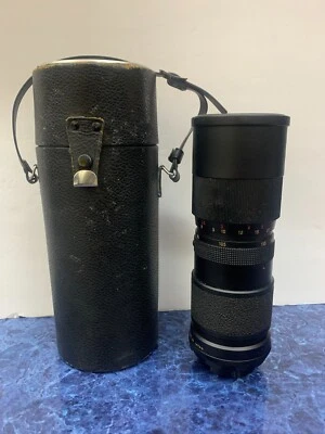 Lente para cámara automática Vivitar Tele-Zoom 1:3,8 85 mm-205 mm con estuche Foto 1 de 4