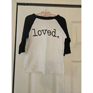 Kids LOVED Three Quarter Sleeve Tshirt Sz 4t - Picture 1 of 3