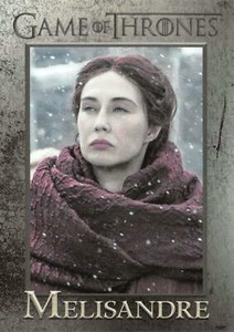 MELISANDRE (Carice van Houten) / Game of Thrones Season 6 (2017) BASE Card #39