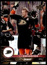 2017-18 Upper Deck UD Exclusives Corey Perry /100 Anaheim Ducks #2