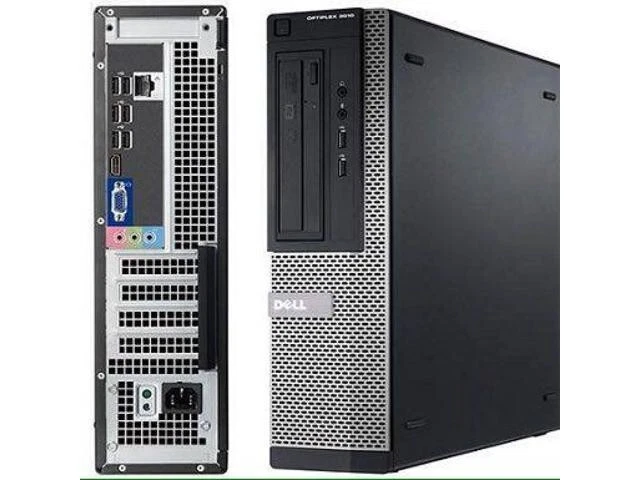 Dell OptiPlex Windows 7 Pro 3.1GHz PC Desktop 90 Day Warranty Wi-Fi 8GB DVD/RW - Image 1 of 4