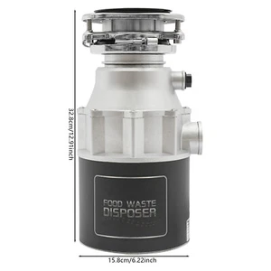 Turbocharged Kitchen Waste Disposer 560W Pure Copper Motor Sink Waste Disposal - Picture 1 of 18