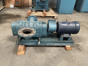 MD Pneumatics 4" NPT Rotary Lobe Blower 4012-16T3 Vacuum Pump - Picture 1 of 11