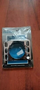 VINTAGE NEW EKCO BATH MASTERS TOOTHBRUSH & TUMBLER HOLDER CHROME FREE SHIPPING - Picture 1 of 1