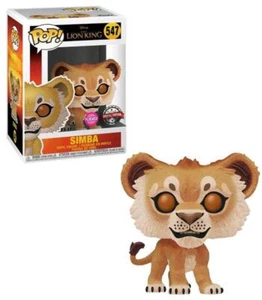 Disney The Lion King Pop! Vinyl Figure - Simba Flocked Special Edition - Picture 1 of 2