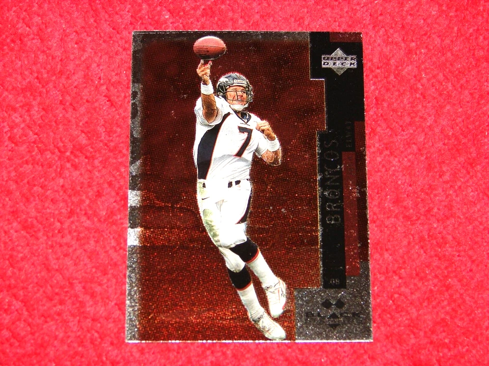 JOHN ELWAY BRONCOS HOF 1998 BLACK DIAMOND DOUBLE #143 (F-3210) - Image 1 of 1