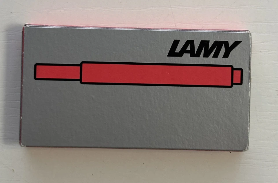 Lamy Patronen Tintenpatronen T10 rot Ersatzpatronen - Bild 1 von 1