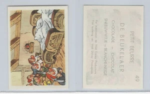 Galletas De Beukelaer 1938, chocolate, Disney, Blancanieves, #49, ZQL - Imagen 1 de 1