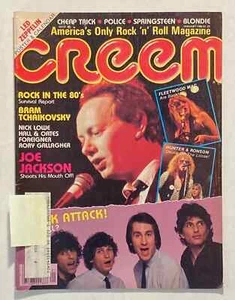 Creem Magazin Band 11 #8 Jan 1980 Joe Jackson, Cheap Trick, Led Zeppelin, Iggy - Bild 1 von 6