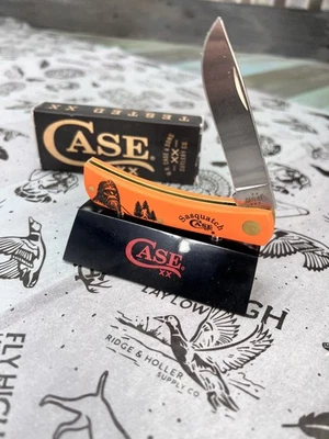 CUCHILLO CASE XX *d SFO 2025 SASQUATCH NARANJA SINTÉTICO LISO SOD BUSTER JR Foto 1 de 3