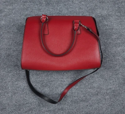 Cartera Jack Georges Clásica Roja NUEVA con CAJA y ETIQUETAS ¡GUAU! Foto 1 de 4