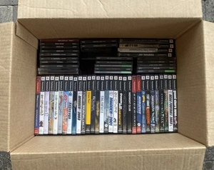 Lot of 53 Sony PlayStation 2 / PlayStation 1 Video Games CIB Tested Collectible - Picture 1 of 24