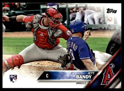 2016 Topps Update Jett Bandy Rookie Los Angeles Angels #US24 - Image 1 of 2